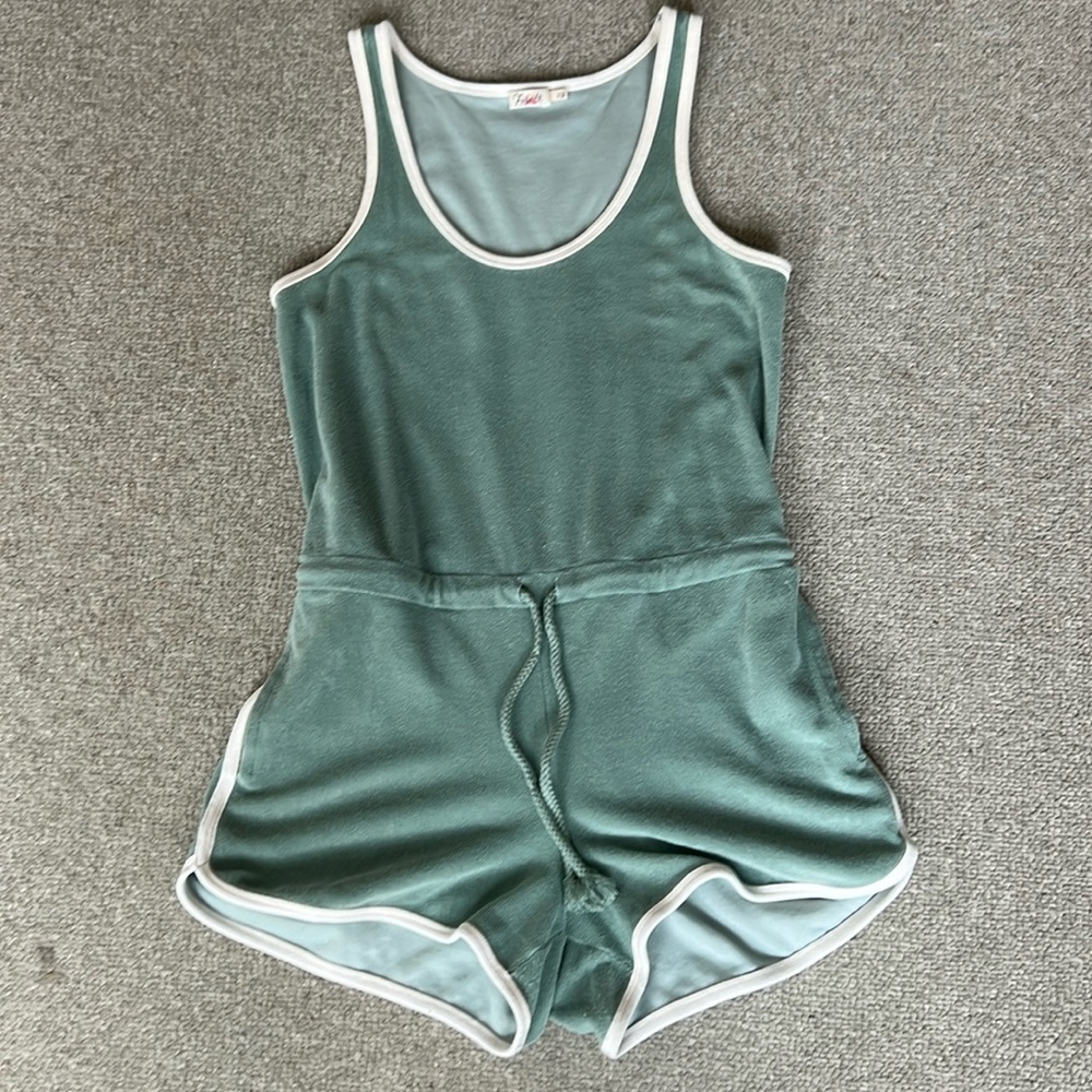 Faherty terry romper